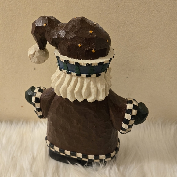 Santa Claus Figurine with Snowmen and Reindeers. - Picture 3 of 9